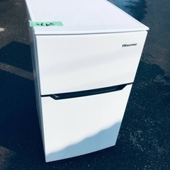 ET2665番⭐️Hisense2ドア冷凍冷蔵庫⭐️ 2019年製