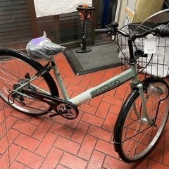 【未使用品】自転車　ロリスVシティサイクル　空気入れ・タイヤセット