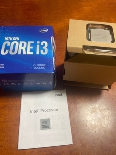 PCパーツ Intel i3 10100f