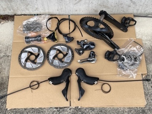 SHIMANO シマノ ULTEGRA アルテグラ R8000系 R8020 油圧ディスク 52×36 170mm 11-28T PD-R8000付属