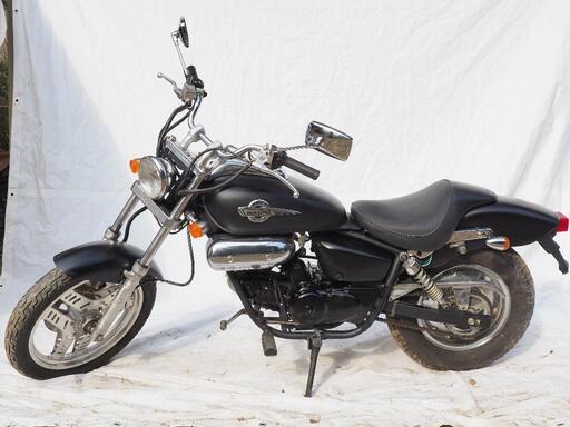 整備・塗装済 ホンダ マグナ50 マットブラック HONDA magna fifty ...