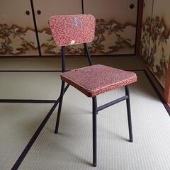 昭和レトロ/1960年代物 当時物 骨組み鉄パイプ アイアンパイプ椅子