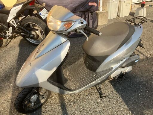 実働ディオ AF68 シルバー 16113KM サイドスタンド付 ホンダ ディオ