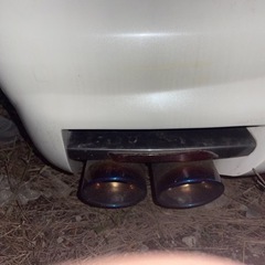 クラウンリアピースr35純正マフラーエンド使用