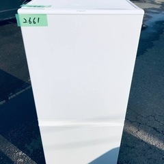 2661番 AQUA✨ノンフロン冷凍冷蔵庫✨AQR-16F(W)‼️