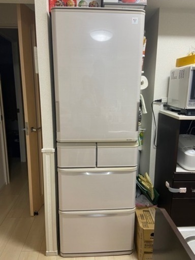SHARP冷蔵庫、食器棚セット