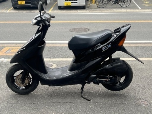 ライブディオzx仕様 艶ありブラック セル1発始動 ライブディオzx仕様 艶