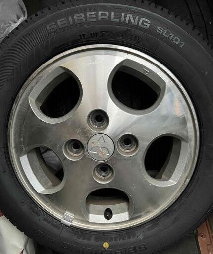軽自動車用タイヤ4本（新品）アルミホイール（中古）付き | skvp.co.uk