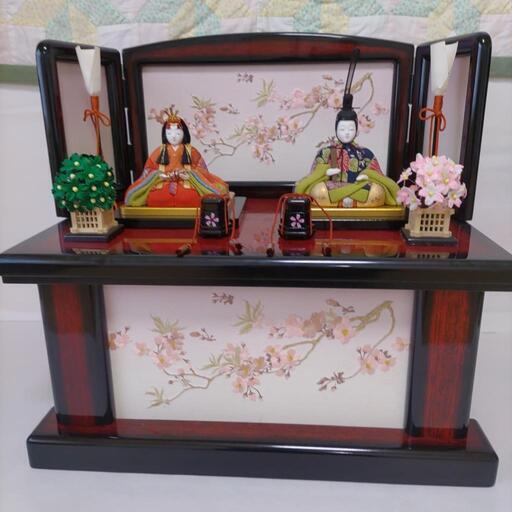 木目込み造りのお雛様