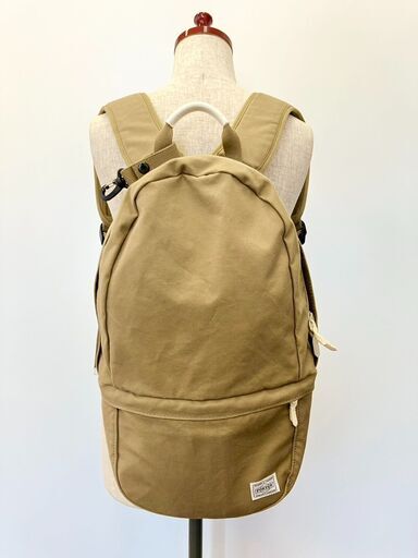 ポーター　PORTER　BEAT　リュック　バックパック　ベージュ