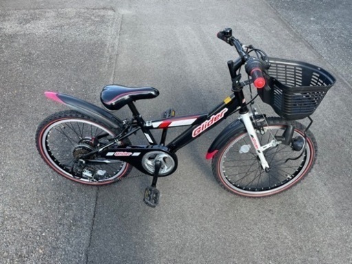 美品　子供用自転車20インチ6段変速