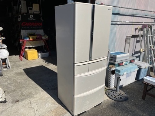 清掃前の特価　冷蔵庫　パナソニック　NR-FTM476S -N 470L 2012年製
