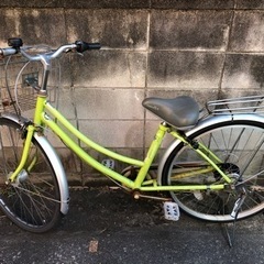 自転車　ママチャリ