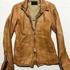 美品 junhashimoto ジュンハシモト 定価17万円程 革 レザージャケット ライダース wjk AKM 関連ブランド 