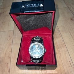 ヴォルテージ VOLTAGE 腕時計 センチネル SENTINEL9 ブラック スカル