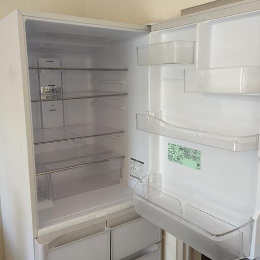 冷蔵庫日立 HITACHI R-S40K XW [冷蔵庫 （401L・右開き） 5ドア