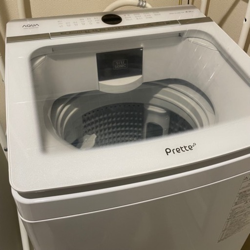 洗剤自動投入] 2020年製 アクア 洗濯機 AQW-GVX80J institutoloscher.net