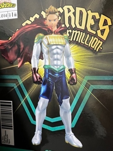 僕のヒーローアカデミア ルミリオン D賞 フィギュア ヒロアカ 一番くじ ヒロアカ数量限定 メタリック ルミリオン＋一番くじ SMSP D賞 二