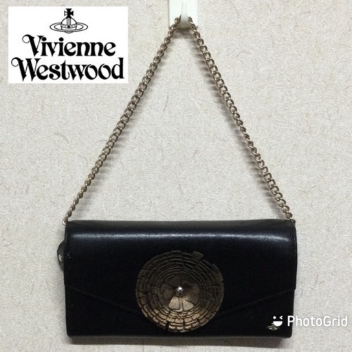 ★ 早い者勝ちSALE！★チェーン付き 長財布 vivienne westwood