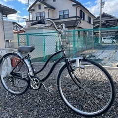 【引取限定】室内保管！ほぼ未使用！26インチ自転車