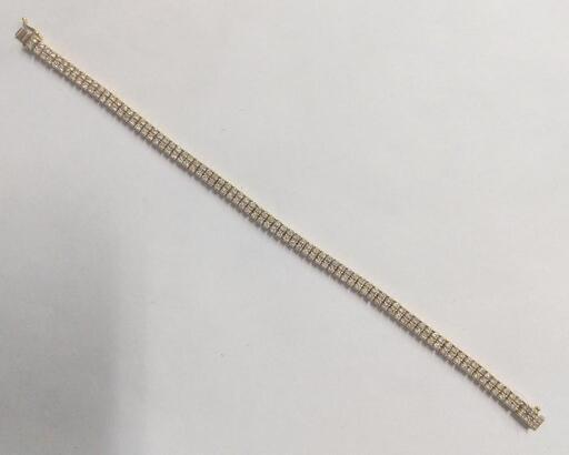 3.00cts 天然カラーレス ダイヤモンド ブレスレット