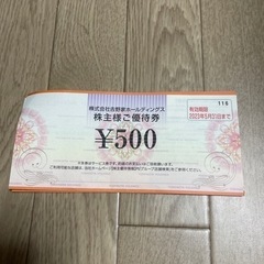 吉野家株主優待券2000円分