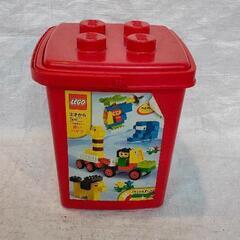0205-097 LEGO ブロック基本セット【赤いバケツ】