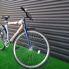 ハチスカ リスペクト アルミフレーム クロスバイク【引取限定・現状渡し】三重県