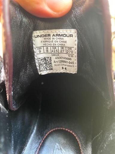 Under 小売 Armour Curry3 限定版 レザー バスケットボールシューズ