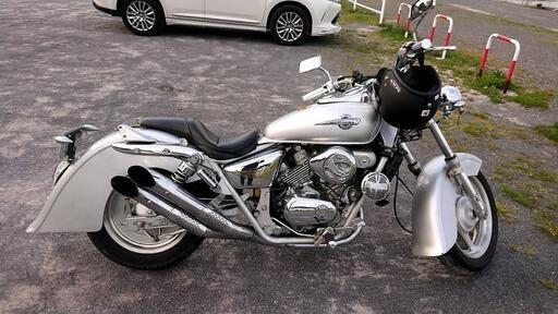 v-twinマグナ250用 クラシックフェンダーセット