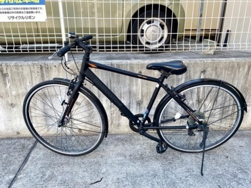 ブリジストン クロスバイク ブラック 7段変速 学生 通勤 通学 中古 自転車 ブリジストン クロスバイク ブラック 7段変速 学生 通勤 通学 中古