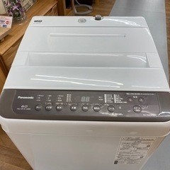 I616 ☆ Panasonic 洗濯機 （6.0㎏）☆ 2020年製 ⭐動作確認済⭐