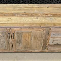 バベルサイドキャビネット(板戸/アンティーク家具)