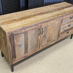 バベルサイドキャビネット(板戸/アンティーク家具)