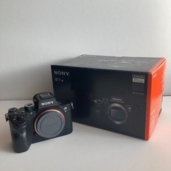 SONY α7RⅢ 本体　バッテリー、ストラップ付き