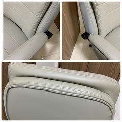 美品☆ニトリ ワークチェア(リカルドPUブレスレザーMO)