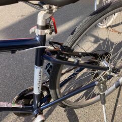 28インチクロスバイク wisper ギア付き No.381○ ※現金、クレジット