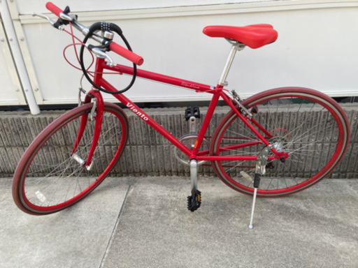 自転車 viento 700c(赤色)