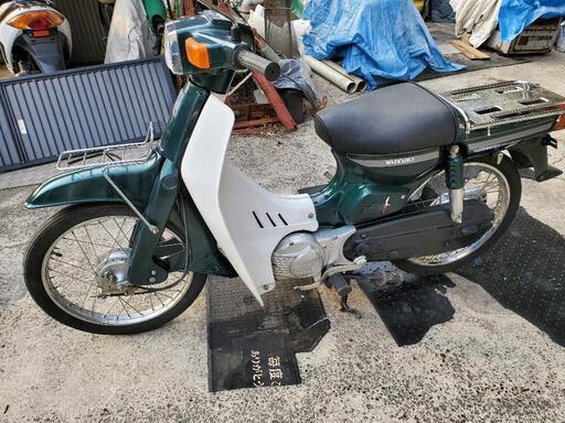 スズキバーディ2サイクルバッテリ新品タイヤ10分ありプラグ交換完全整備済み