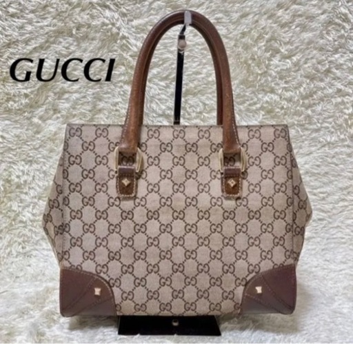 2/6店舗持込おわり【中古】GUCCI グッチ  ハンドバッグ