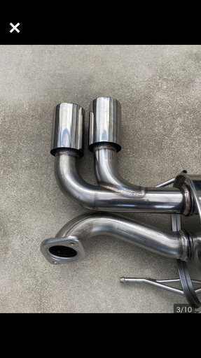 トヨタ86後期用 TRDハイレスポンスマフラー 86 zn6 後期 trd ハイ