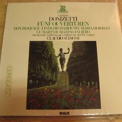 2103【LPレコード】Donizetti／Funf Ouver...