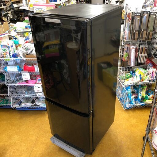 売れ筋新商品 冷蔵庫 MR-P15Y-B ２０１４年製 三菱 146L 右開き 2ドア