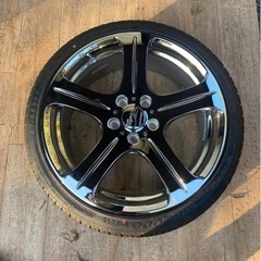 マナレイ 18インチ 215/40 タイヤホイール4本セット 5穴114.3