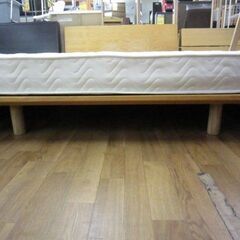 R516 無印良品＆三環ジャパン クイ－ンベッド、幅160cm 美品