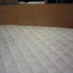 R516 無印良品＆三環ジャパン クイ－ンベッド、幅160cm 美品