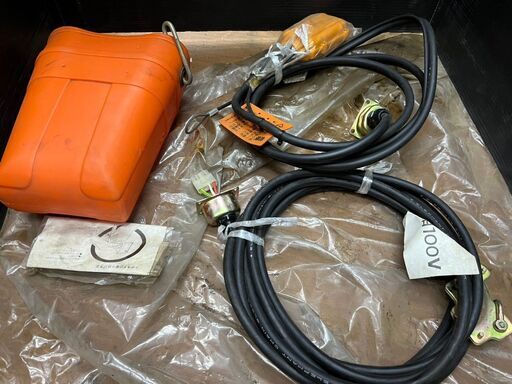 ▽ 象印 SA 1t 電気チェーンブロック 100V 未使用 保管品 エレファント ...