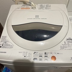 生活家電　洗濯機5kg
