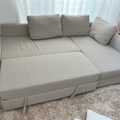 IKEA ソファ　ソファーベッド　ほぼ未使用