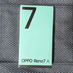 2/9まで【激安】OPPO Reno7 A 未開封 SIMフリー 